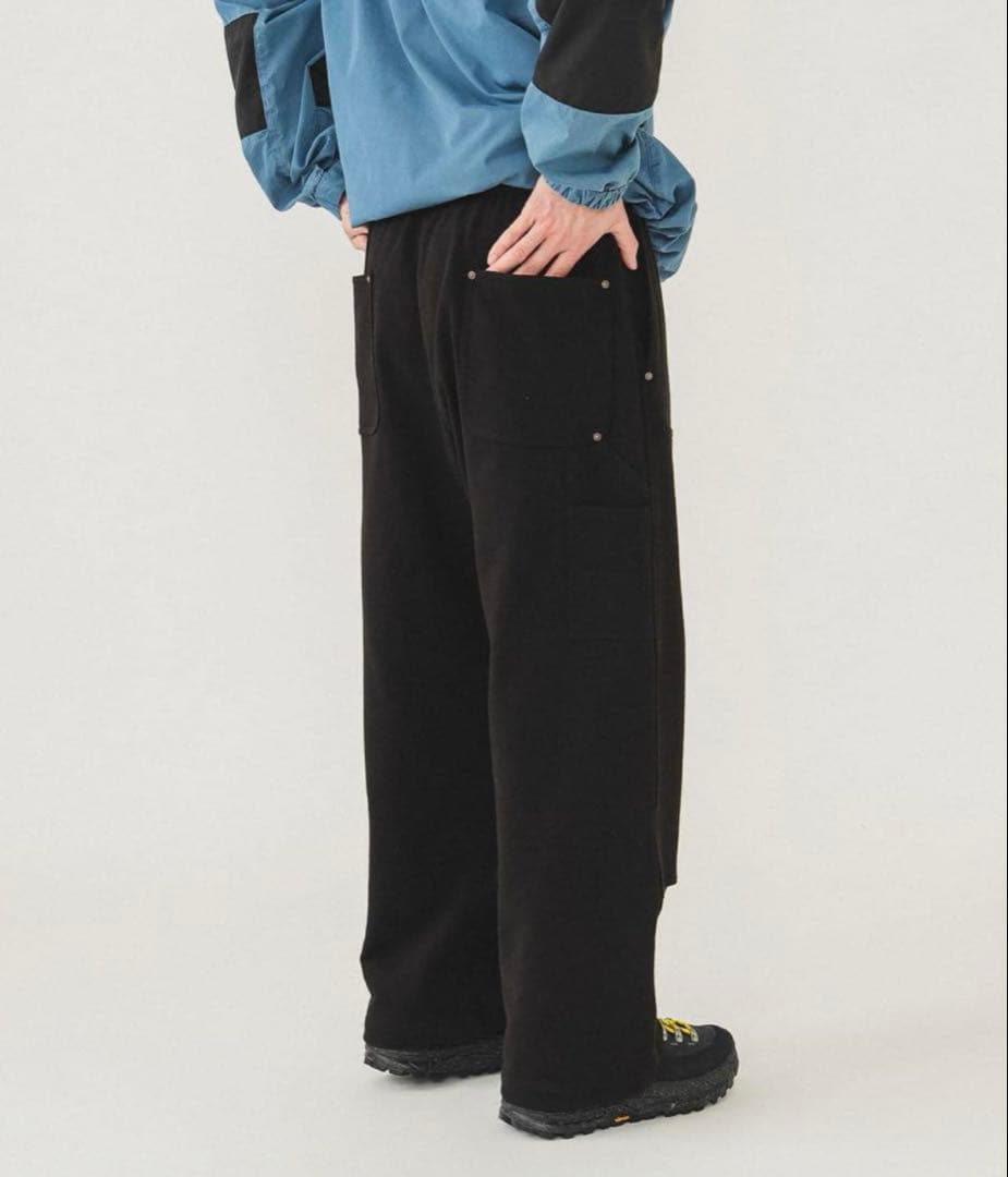 早い者勝ちbeams ダブルニースウェットパンツ