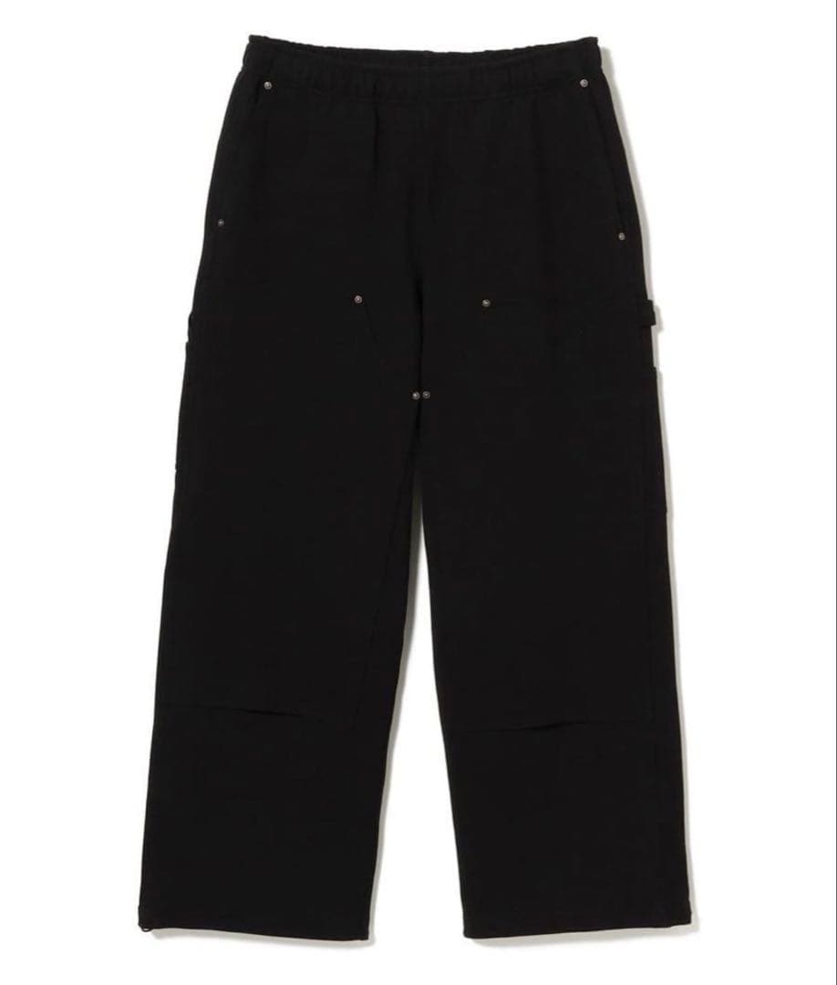 早い者勝ちbeams ダブルニースウェットパンツ