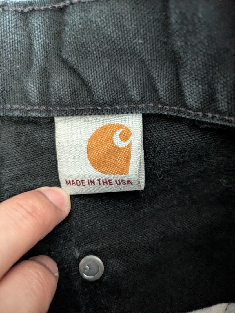 カーハート ダブルニー 32X30　 made in usa