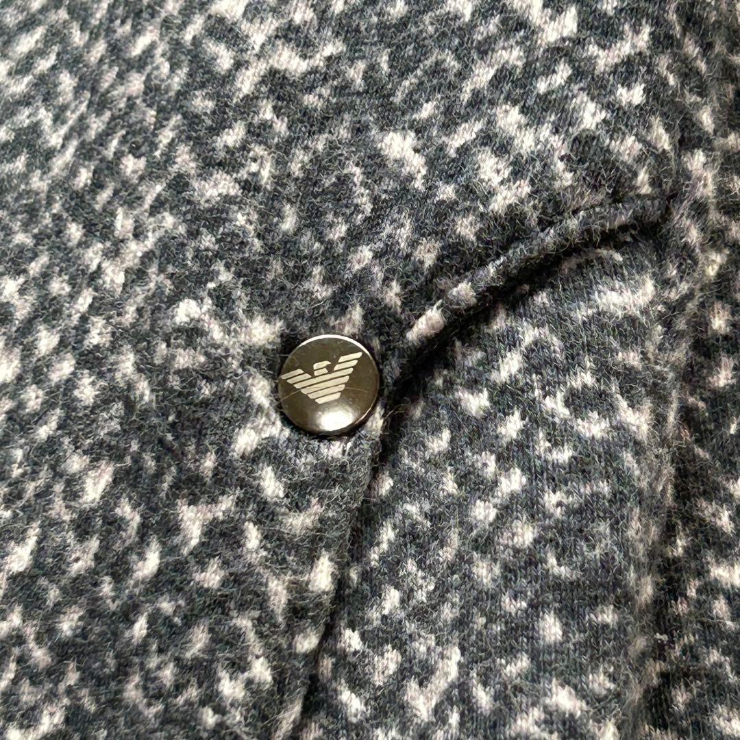 EMPORIO ARMANI EA7〔XXL〕大きい 裏起毛 ジップ ハイネック