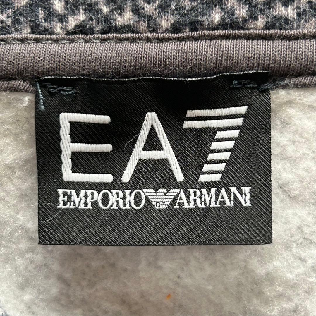 EMPORIO ARMANI EA7〔XXL〕大きい 裏起毛 ジップ ハイネック