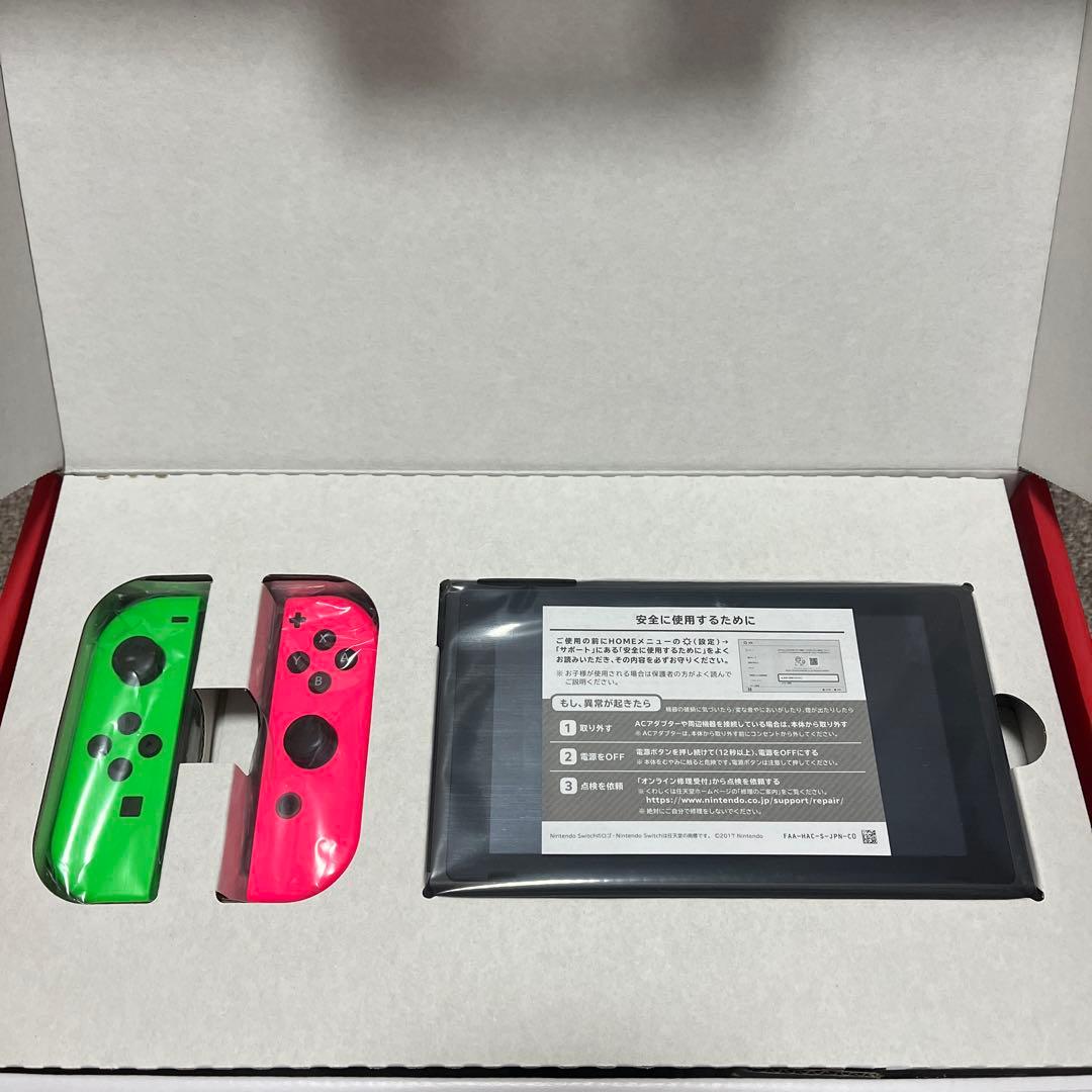 最終値下げ Nintendo Switch 本体　ネオングリーン　ネオンピンク