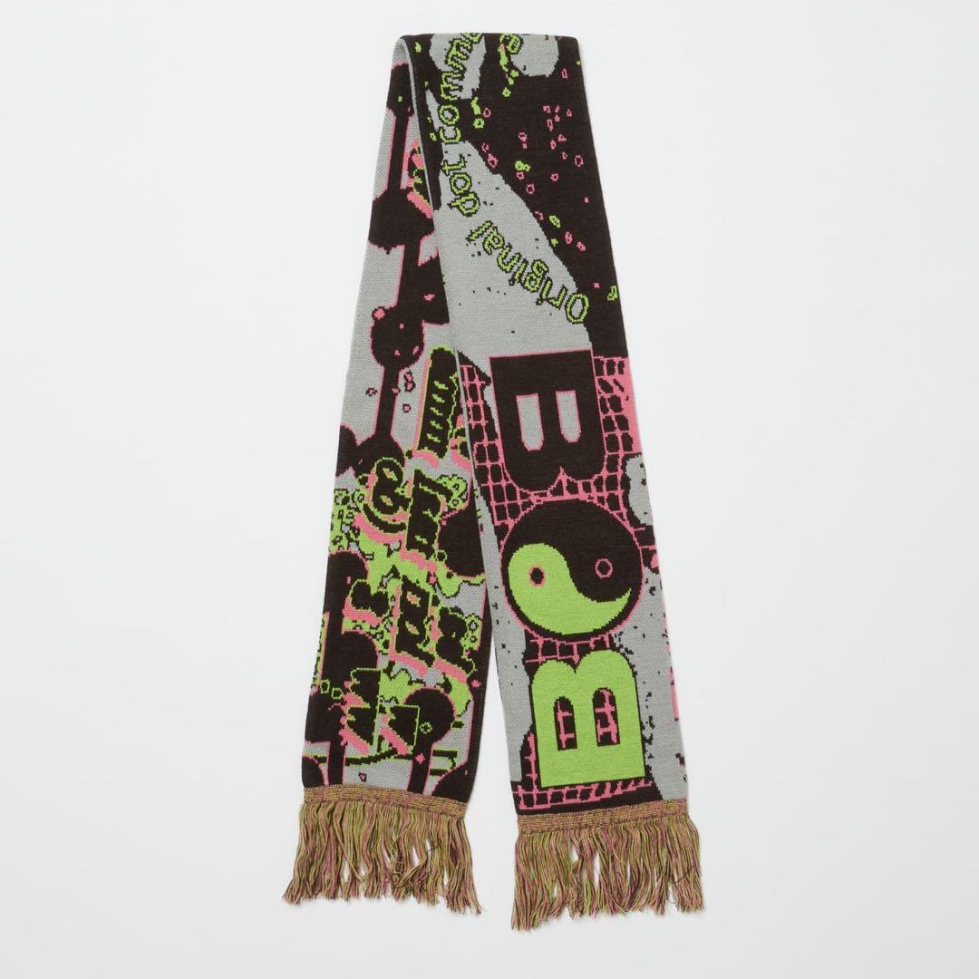 baloriginal フリンジ付きマフラー