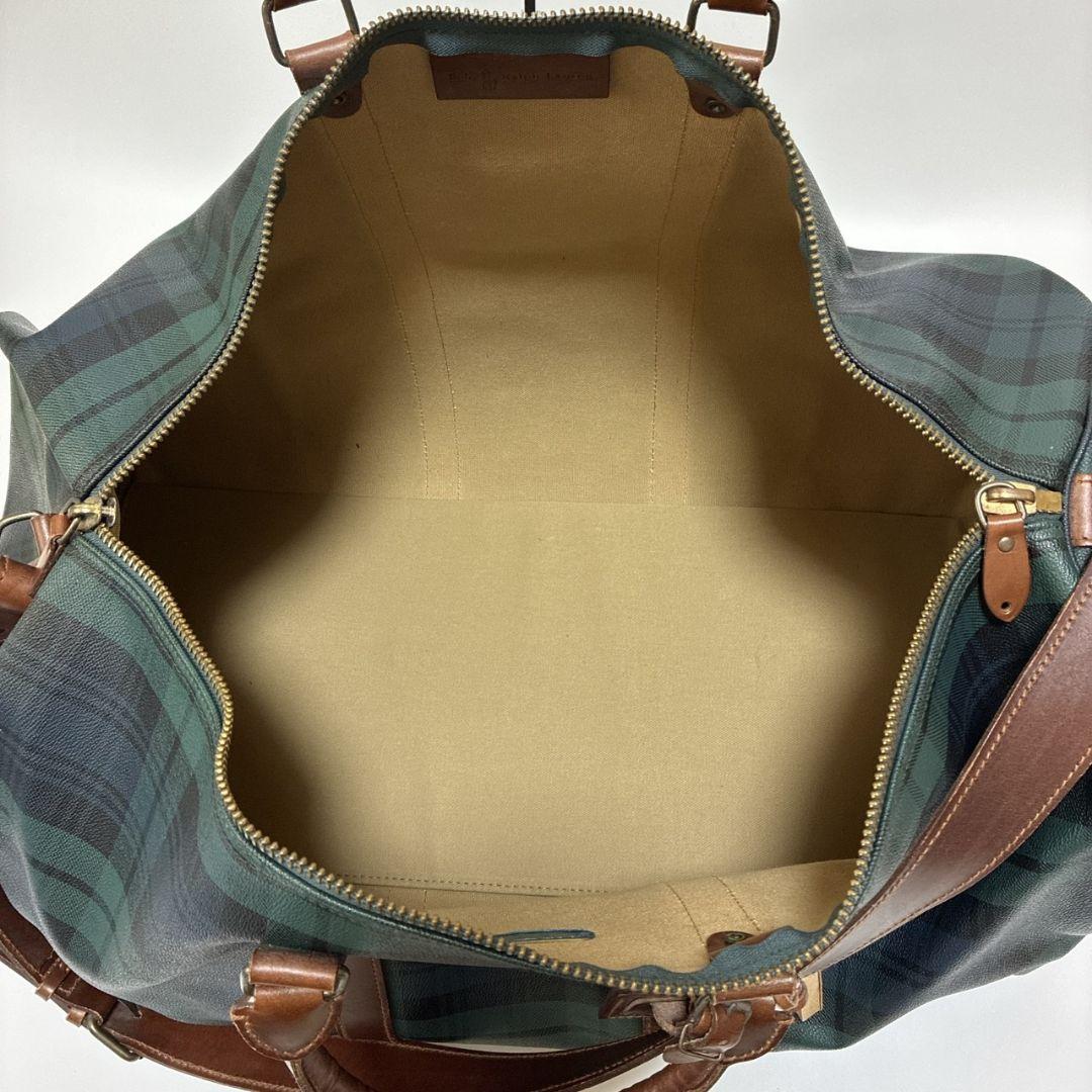 美品✨ポロラルフローレン ボストンバッグ 2way 大容量 ショルダー 本革