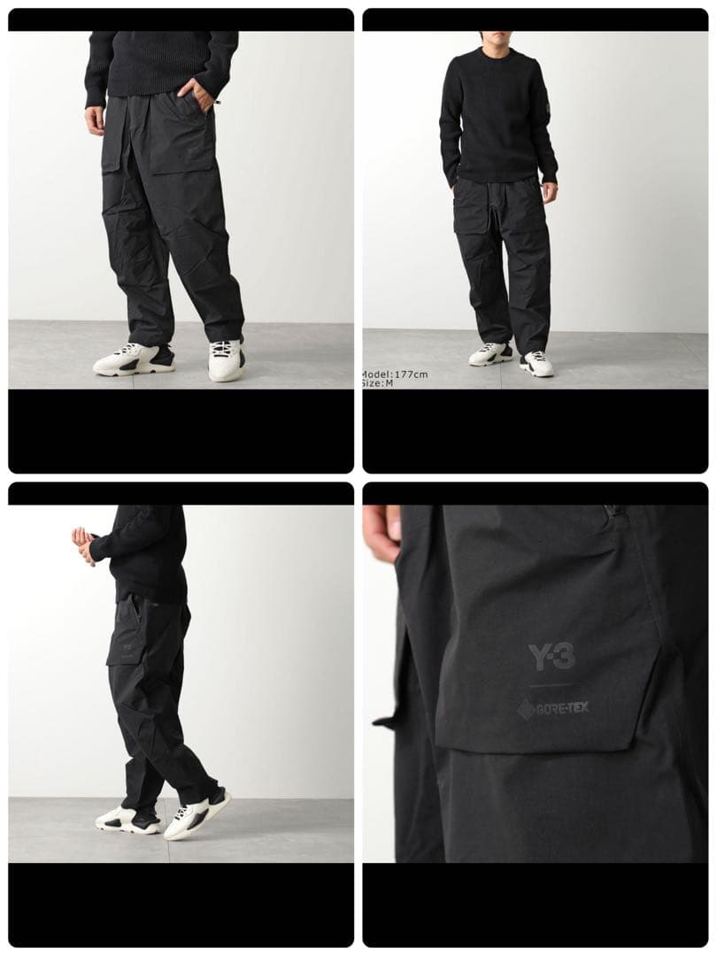 Y-3 GTX HS PANT ワイスリー ゴアテックス ズボン XS
