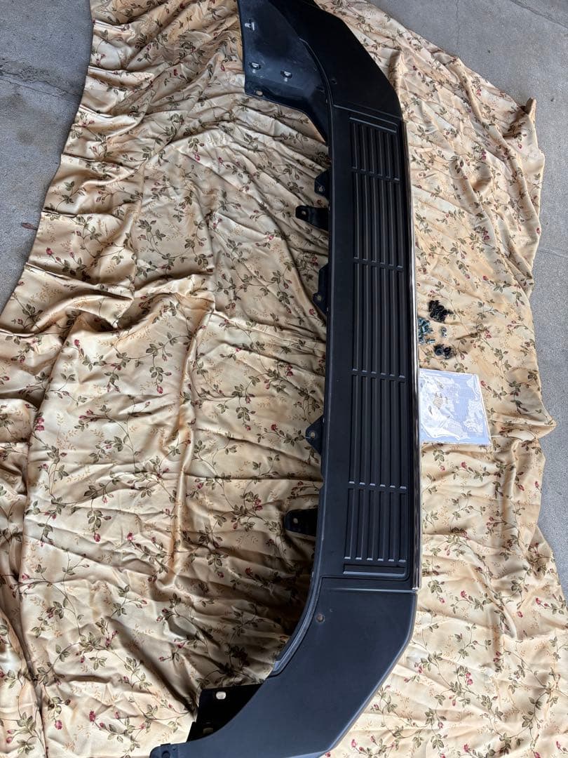 GDJ76用メッキバンパー　ランクルベース購入品　ランクル70バンパー