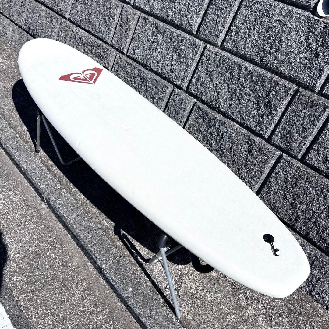 美品　大人気　ROXY ソフトボード　7’0ft 60.5L ハイビスカス　良好