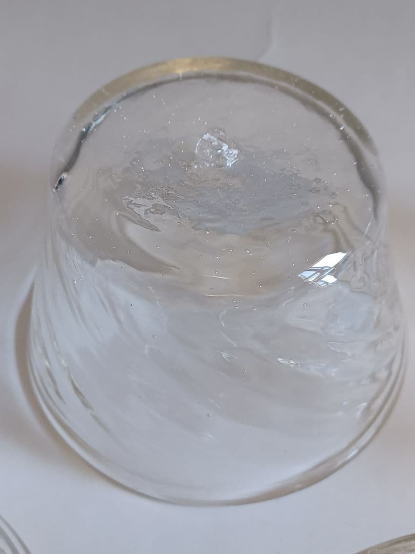 倉敷ガラス 小谷栄次 小鉢 透 5客セット 吹きガラス