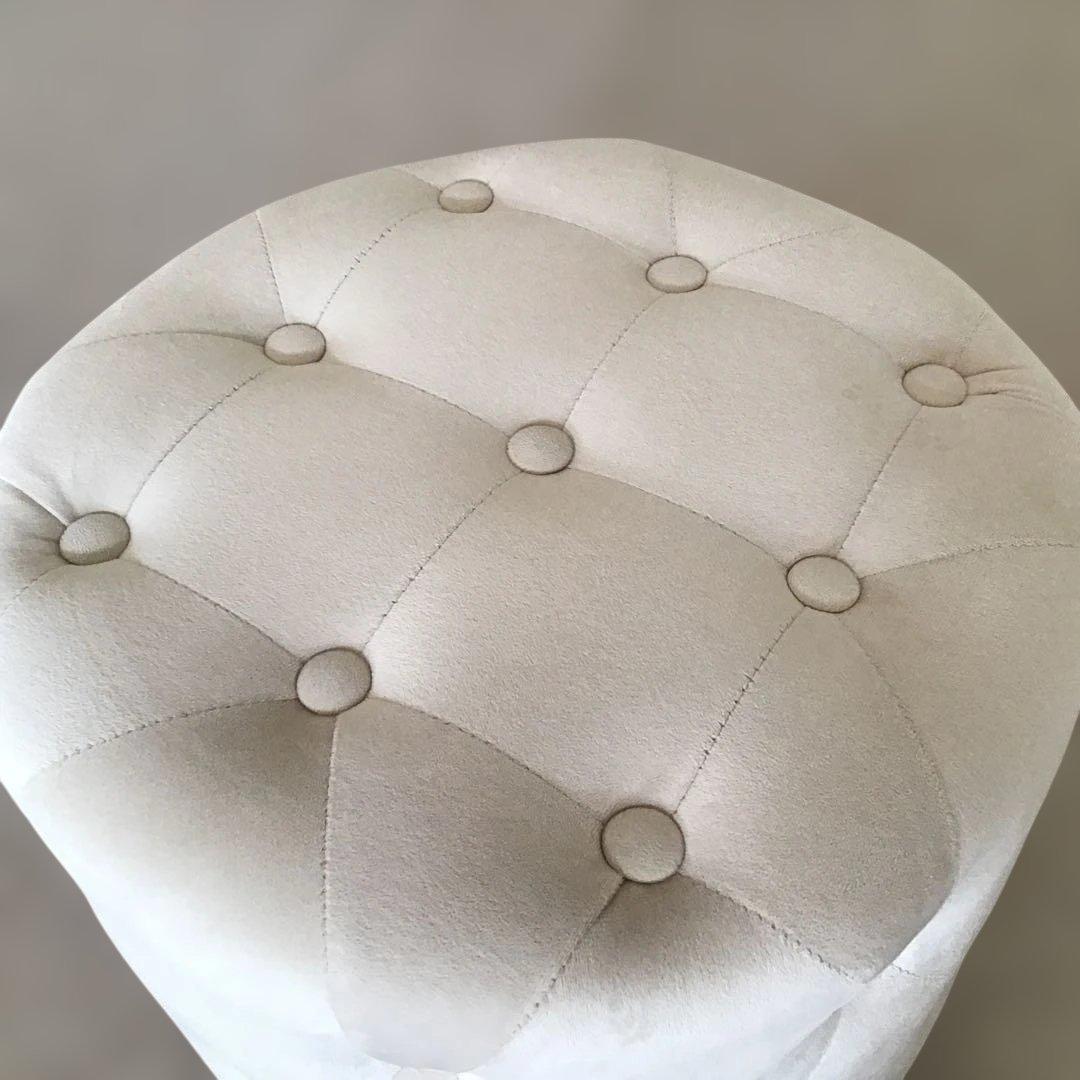 美品　ベロア　スツール