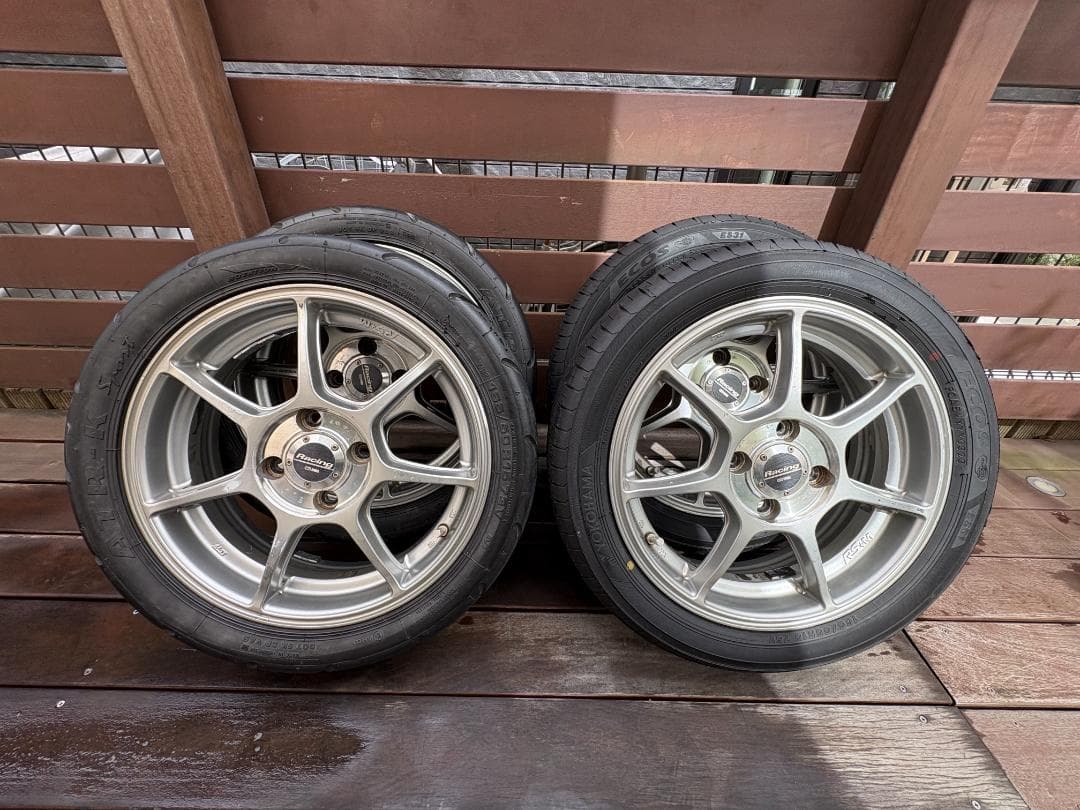 マルさん専用　ENKEI RS+M 15インチホイール ４本　5J +45