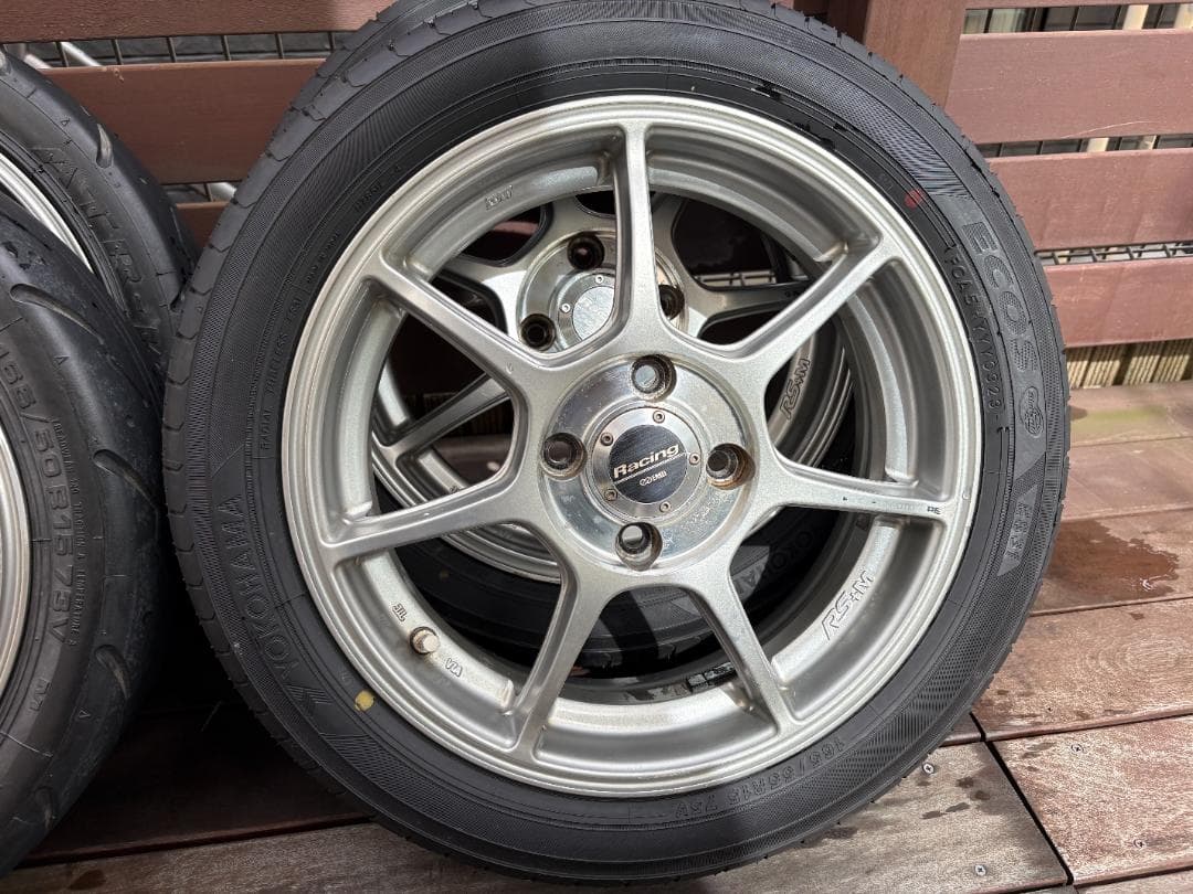 マルさん専用　ENKEI RS+M 15インチホイール ４本　5J +45