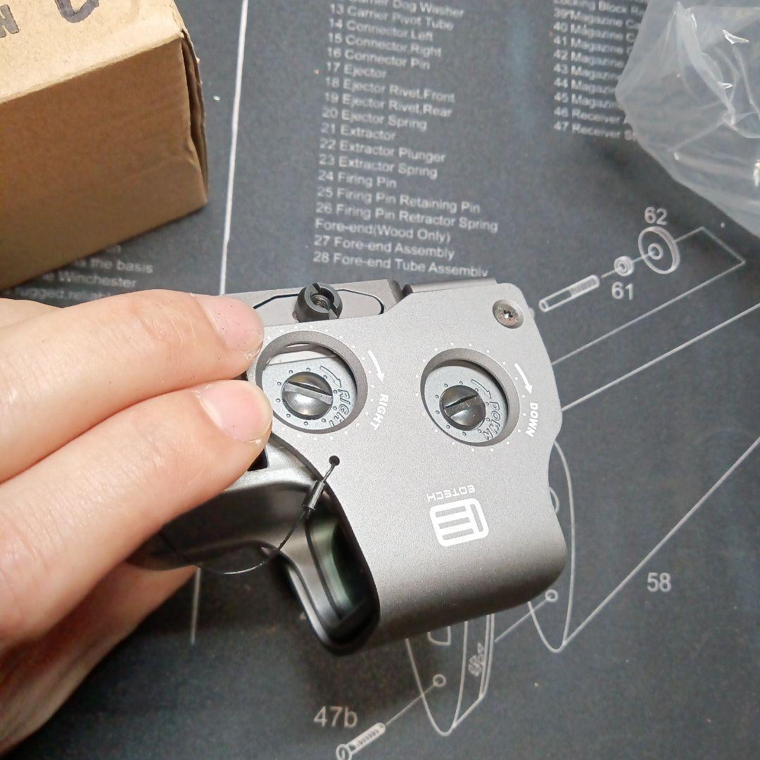 evolution gear ホロサイトタイプ　ドットサイト　グレー