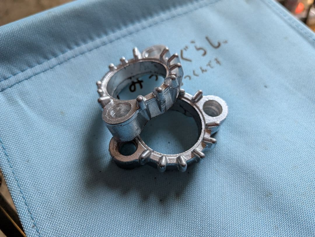 三協オートトキオパワー管八木スペシャル改フランジ2個　GS400 GSX