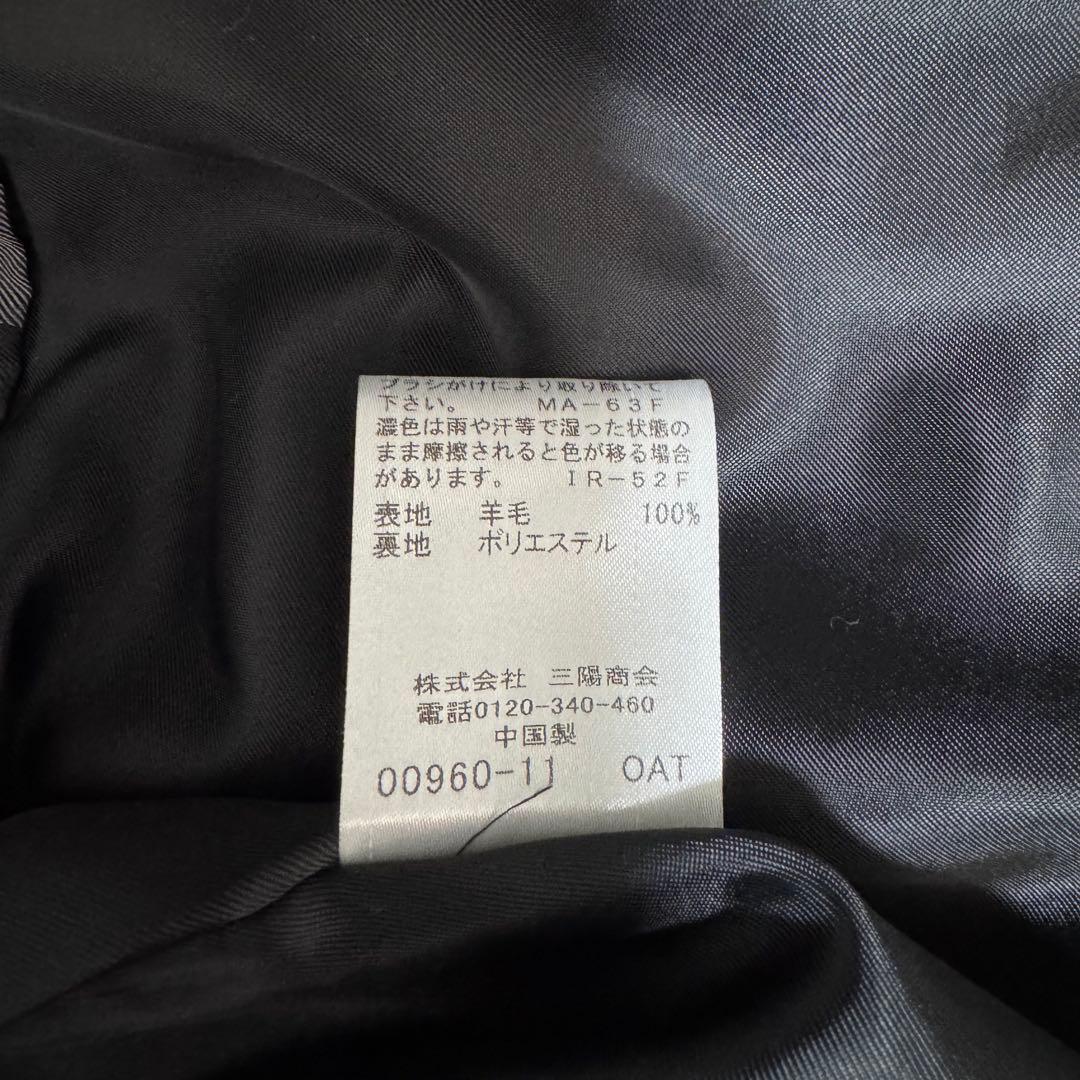 BLACK LABEL CRESTBRIDGE スタンドカラー ウールコート