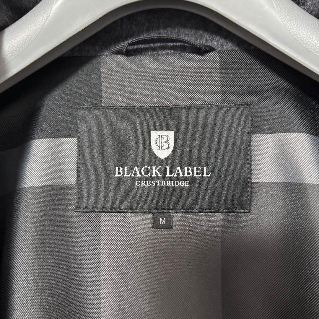 BLACK LABEL CRESTBRIDGE スタンドカラー ウールコート