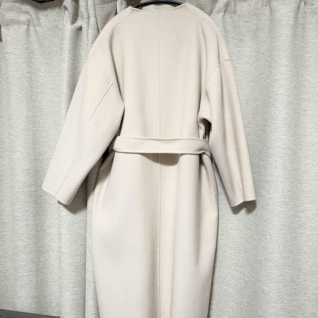 uncrave white リバーロングコート サイズ1