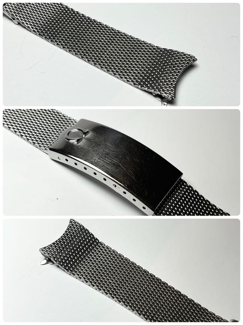 ★OMEGA オメガ純正 ステンレスベルト 18㎜