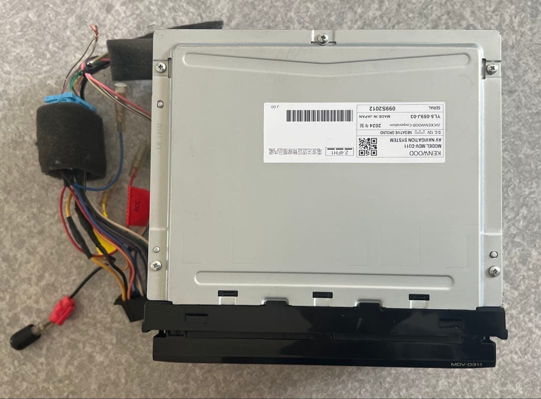 [送料無料]KENWOOD MDV-D311 2024年 カーナビ