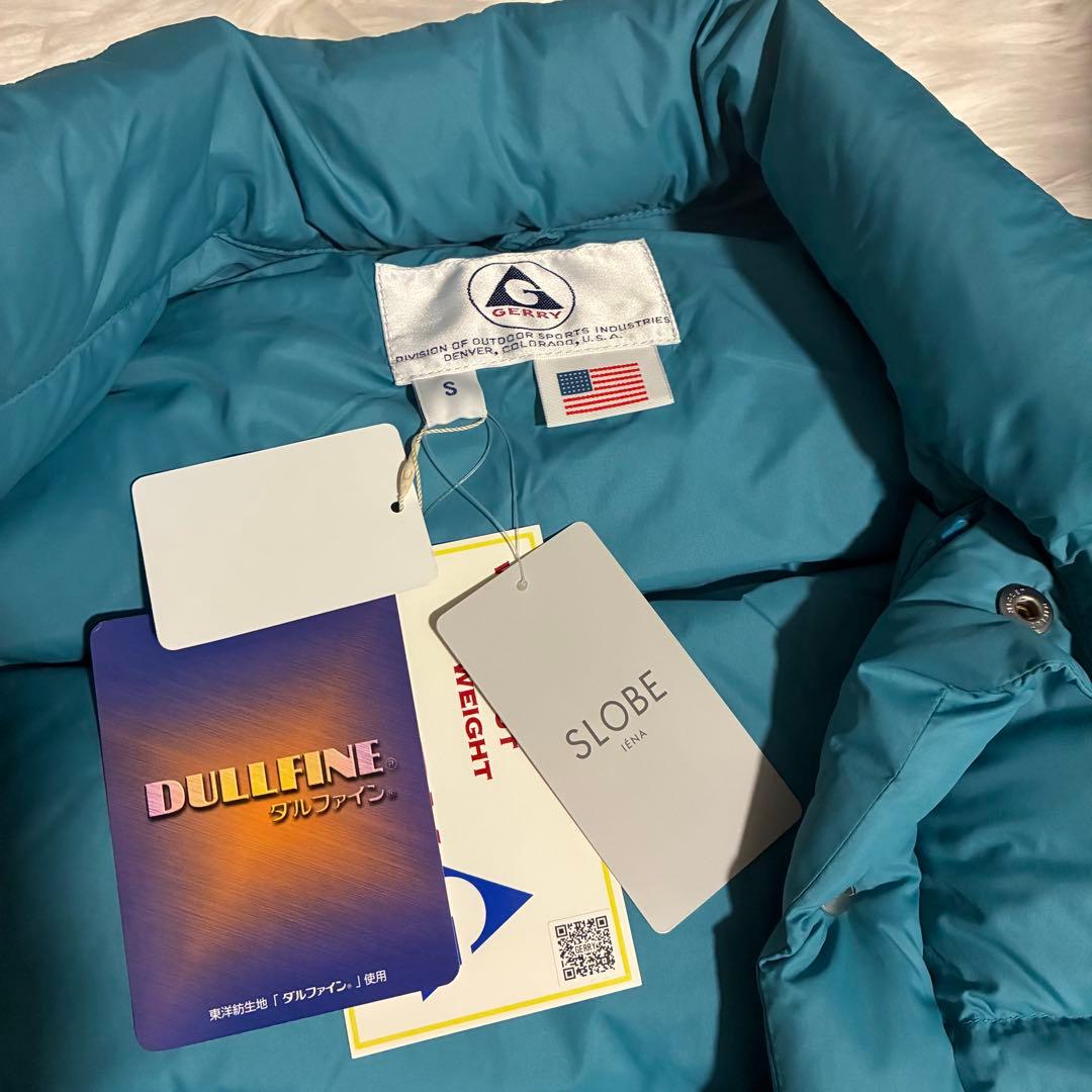 未使用✨IENA × GERRY ダウンベスト ブルー