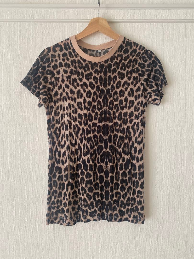 トップス baserange leopard shirt