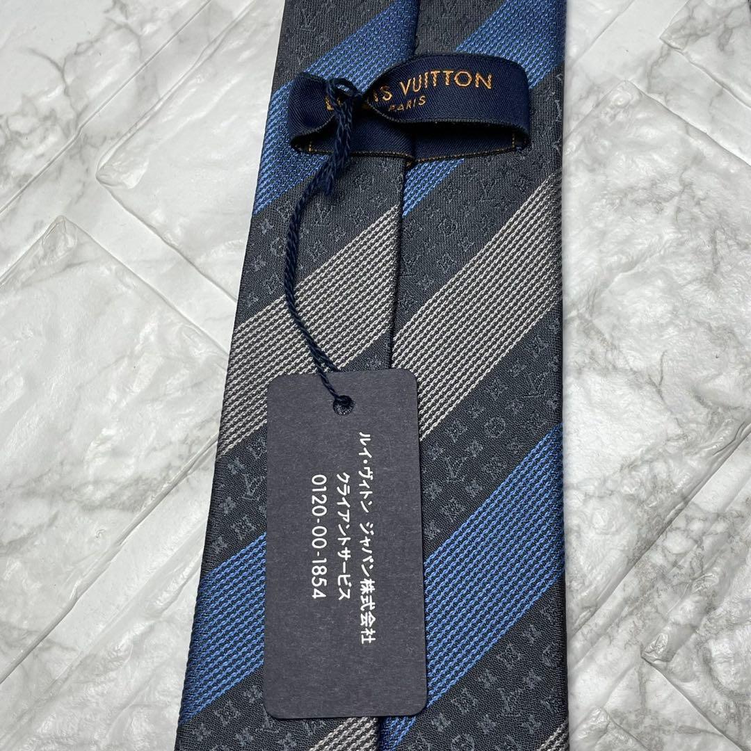 現行タグ　ルイヴィトン　LOUIS VUITTON ネクタイ　モノグラム