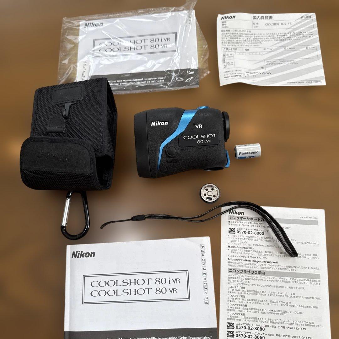 Nikon COOLSHOT 80i VR ゴルフ用距離計