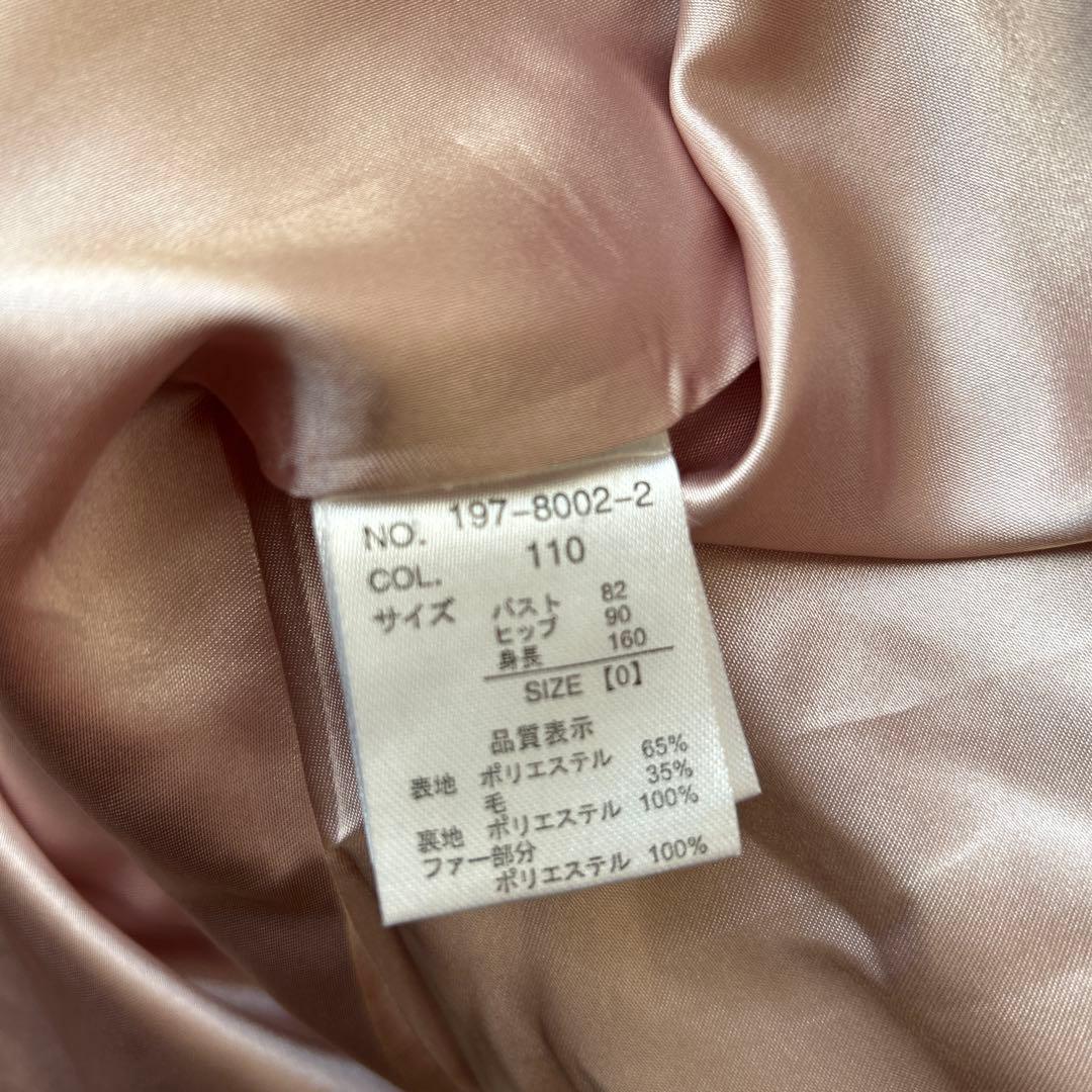 LIZ LISA ピンクファーコート Aライン