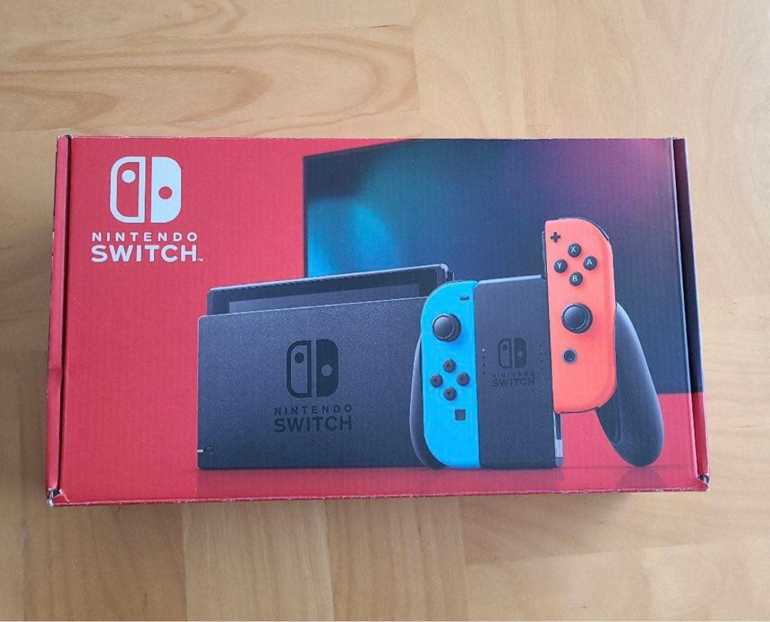 Nintendo Switch本体 ケース&ガラスフィルム貼付済