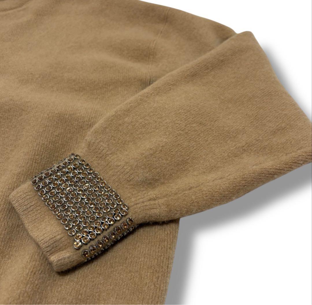 Alexander Wang ビジュー ニット スウェット キャメル