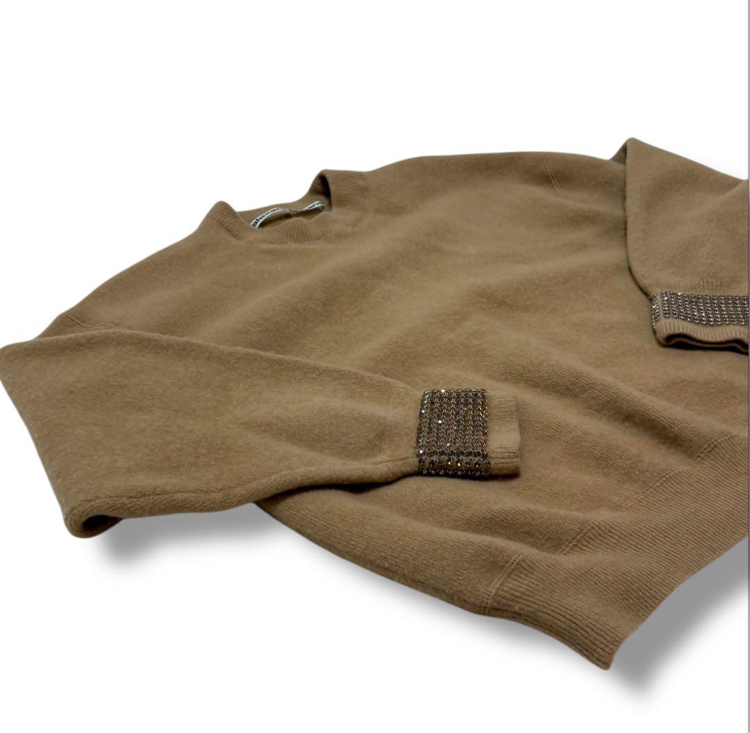 Alexander Wang ビジュー ニット スウェット キャメル