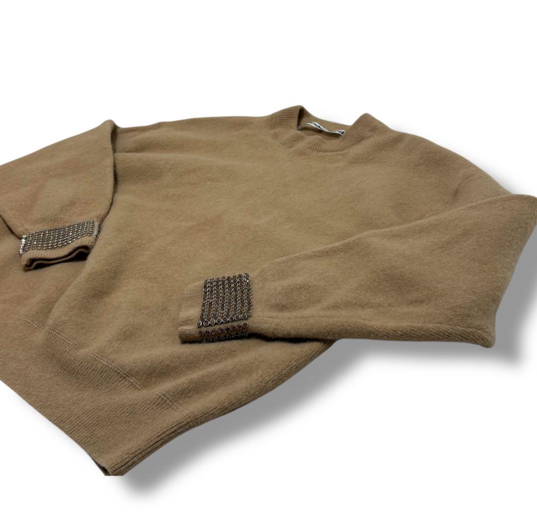 Alexander Wang ビジュー ニット スウェット キャメル