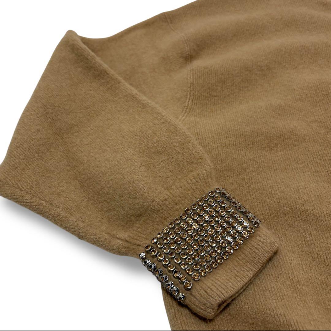 Alexander Wang ビジュー ニット スウェット キャメル