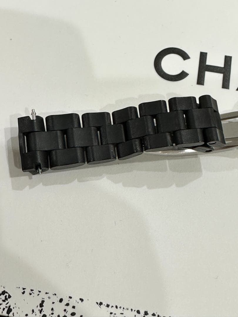 CHANEL J12 純正ラバーベルト　美品