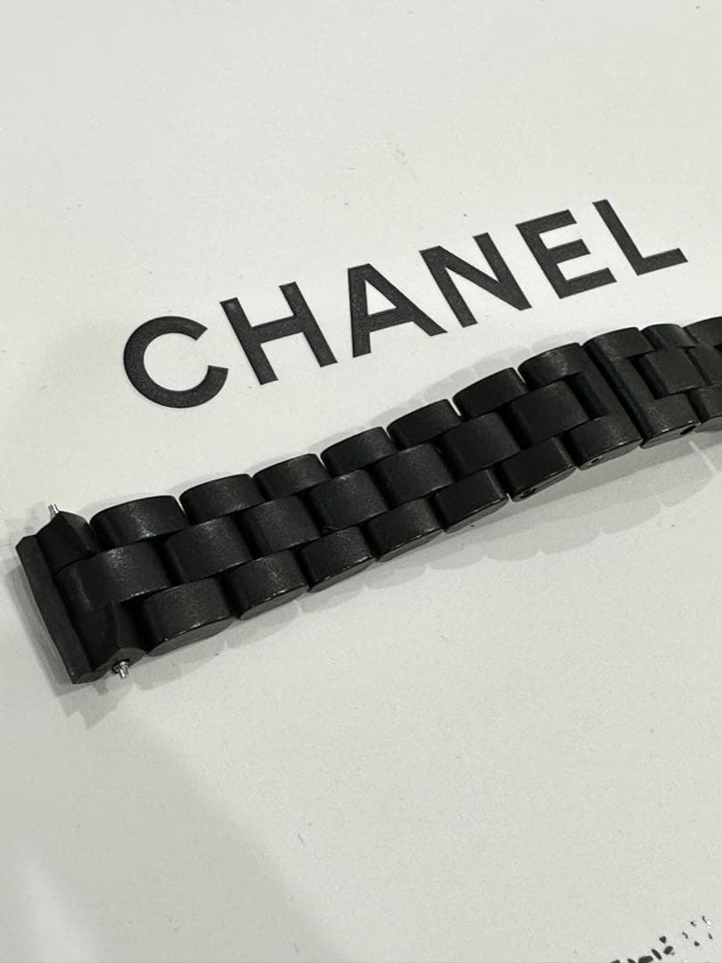 CHANEL J12 純正ラバーベルト　美品