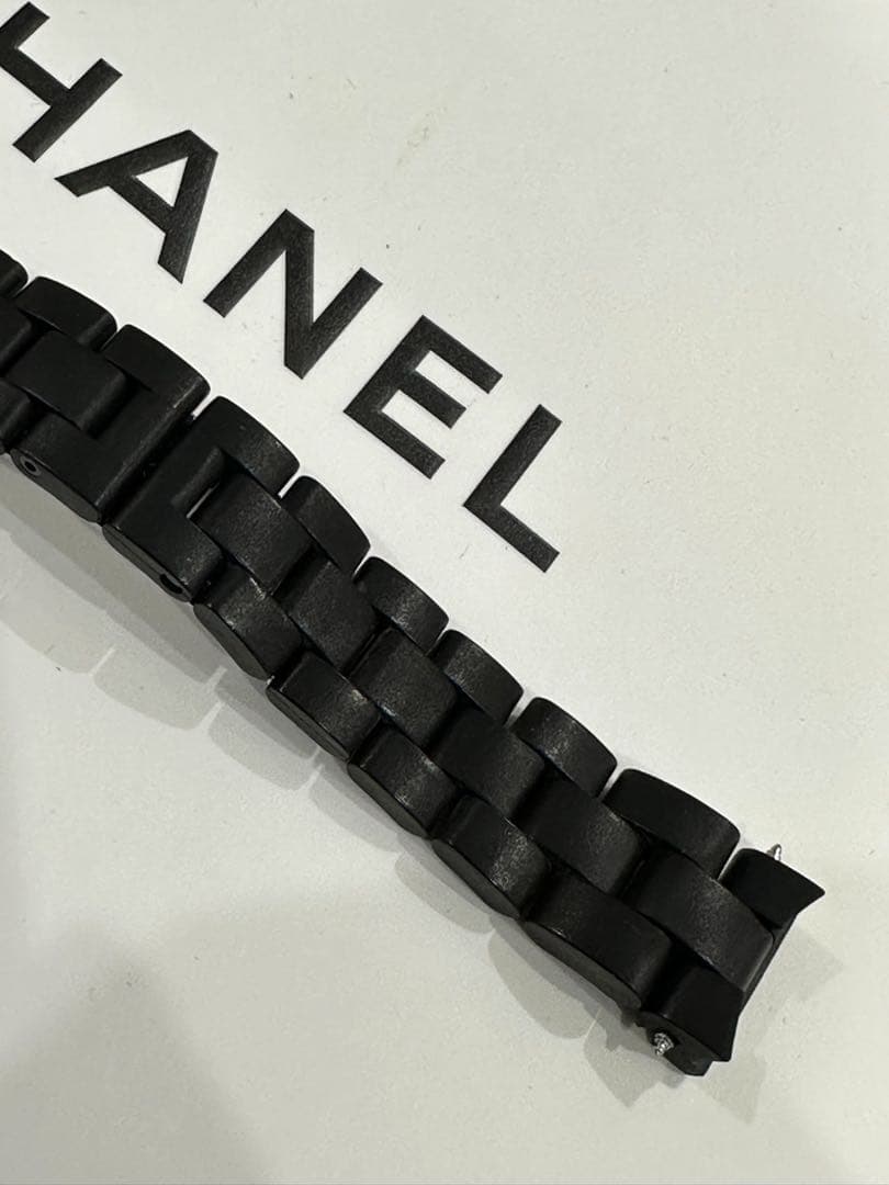 CHANEL J12 純正ラバーベルト　美品