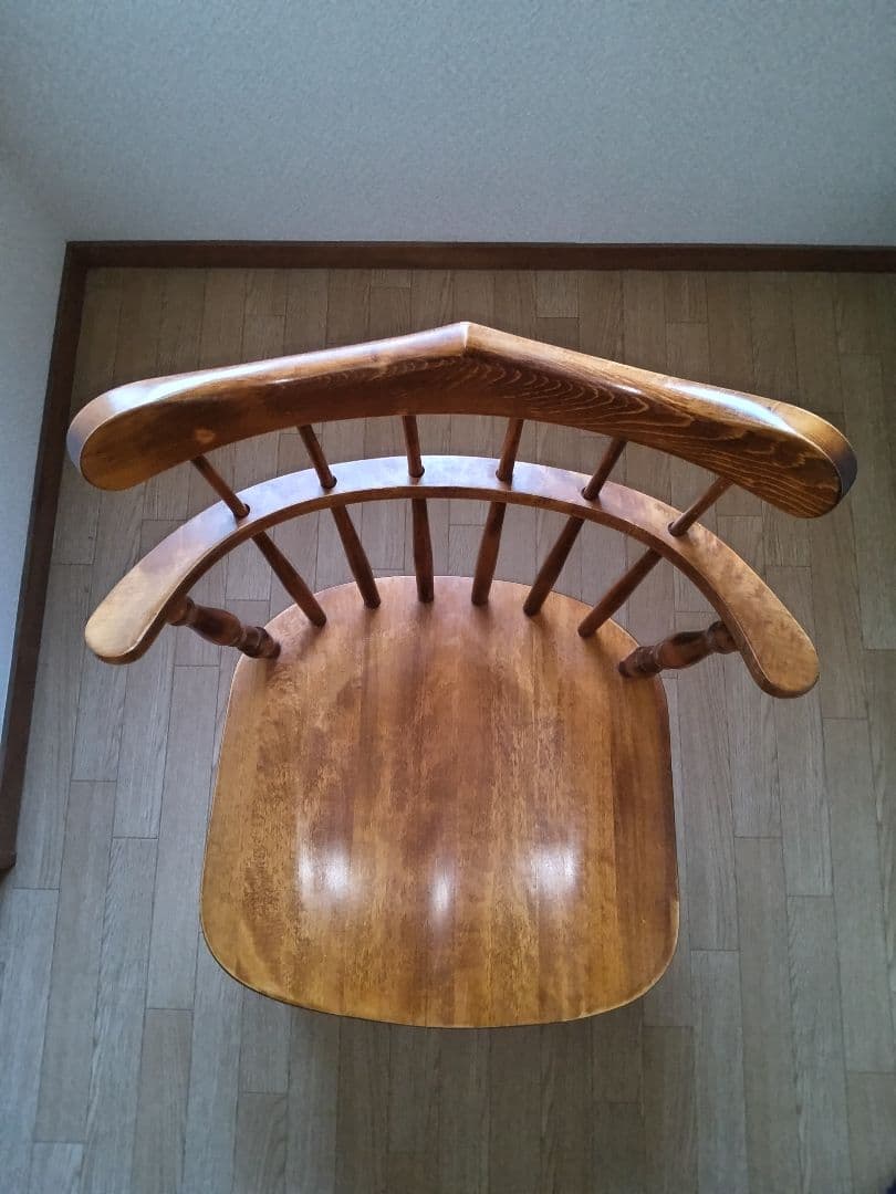 アクア様 飛騨産業 ヒダ·ダイネット 木製 ダイニングチェア ヴィンテージ