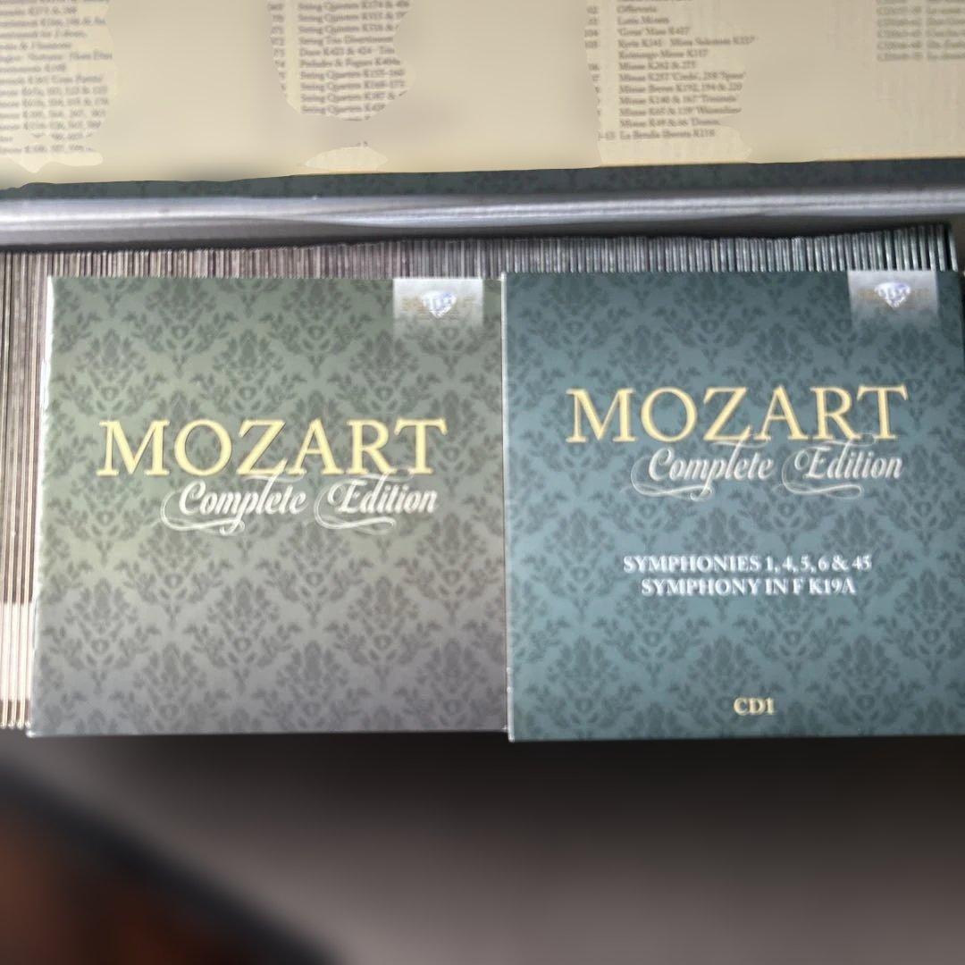 MOZART Complete Editionモーツァルト全集 170CD