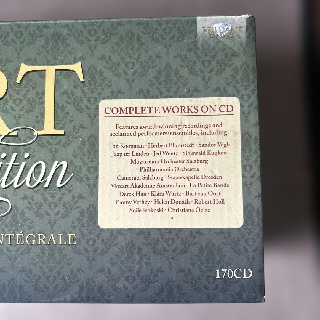 MOZART Complete Editionモーツァルト全集 170CD