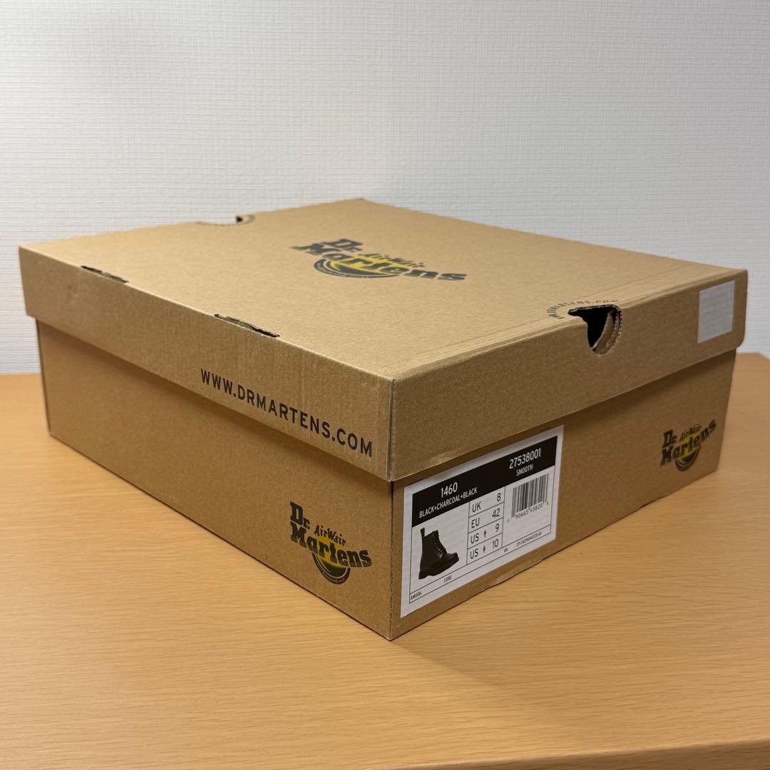Dr.Martens 1460 8ホール ブーツ BK CHARCOAL