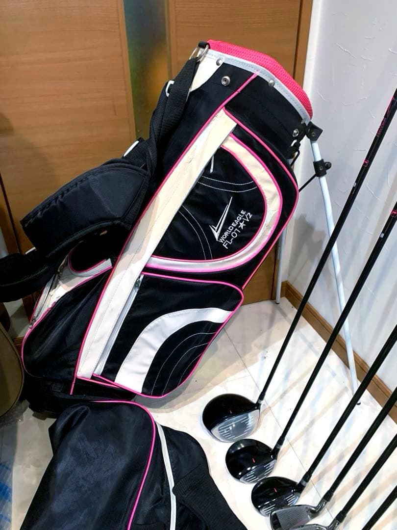 美品　ワールドイーグル　レディースゴルフクラブ 本格フルセット　プロ推進　優しい