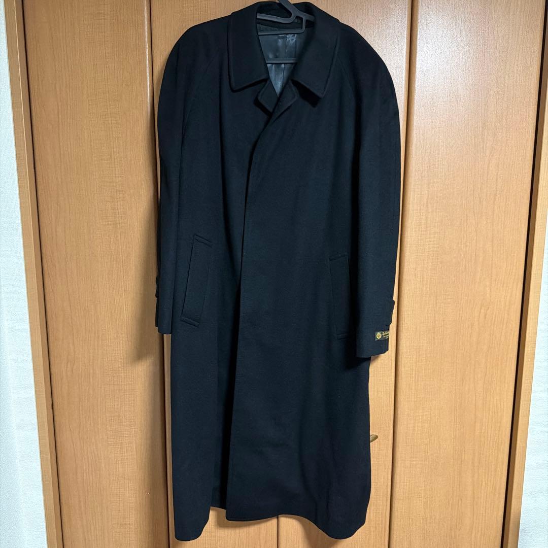 ロロピアーナ　カシミヤ100% ブラック チェスターコート