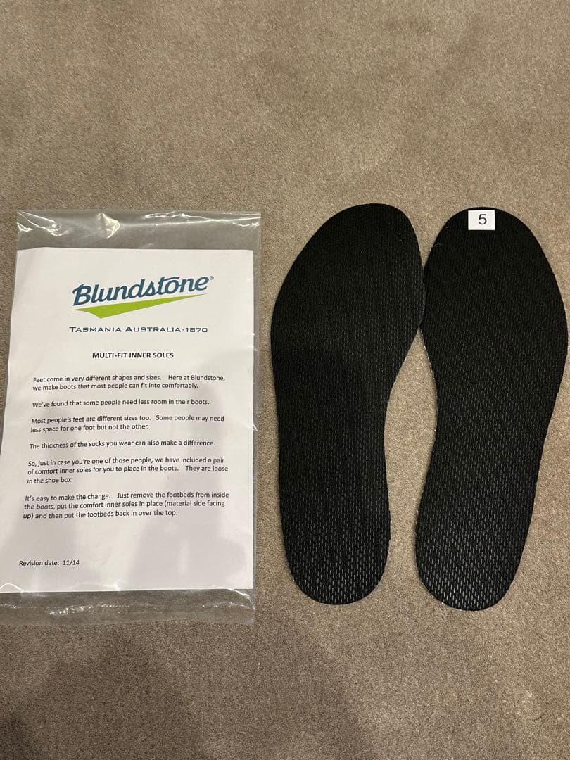 Blundstone ブラウン サイドゴアブーツ