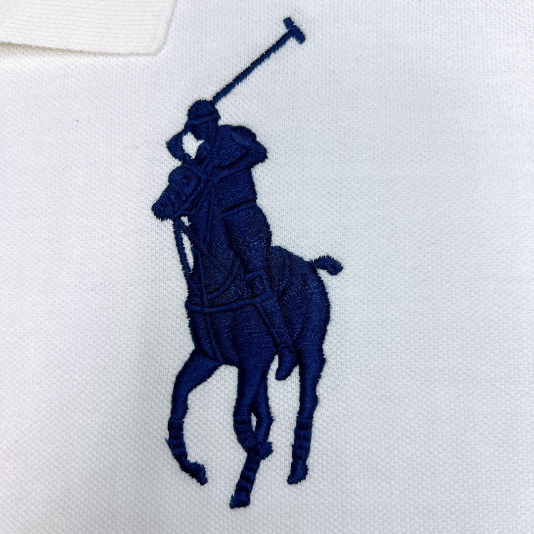 新品・未使用✨ポロバイラルフローレン ポロシャツ ビッグポニー 刺繍 L