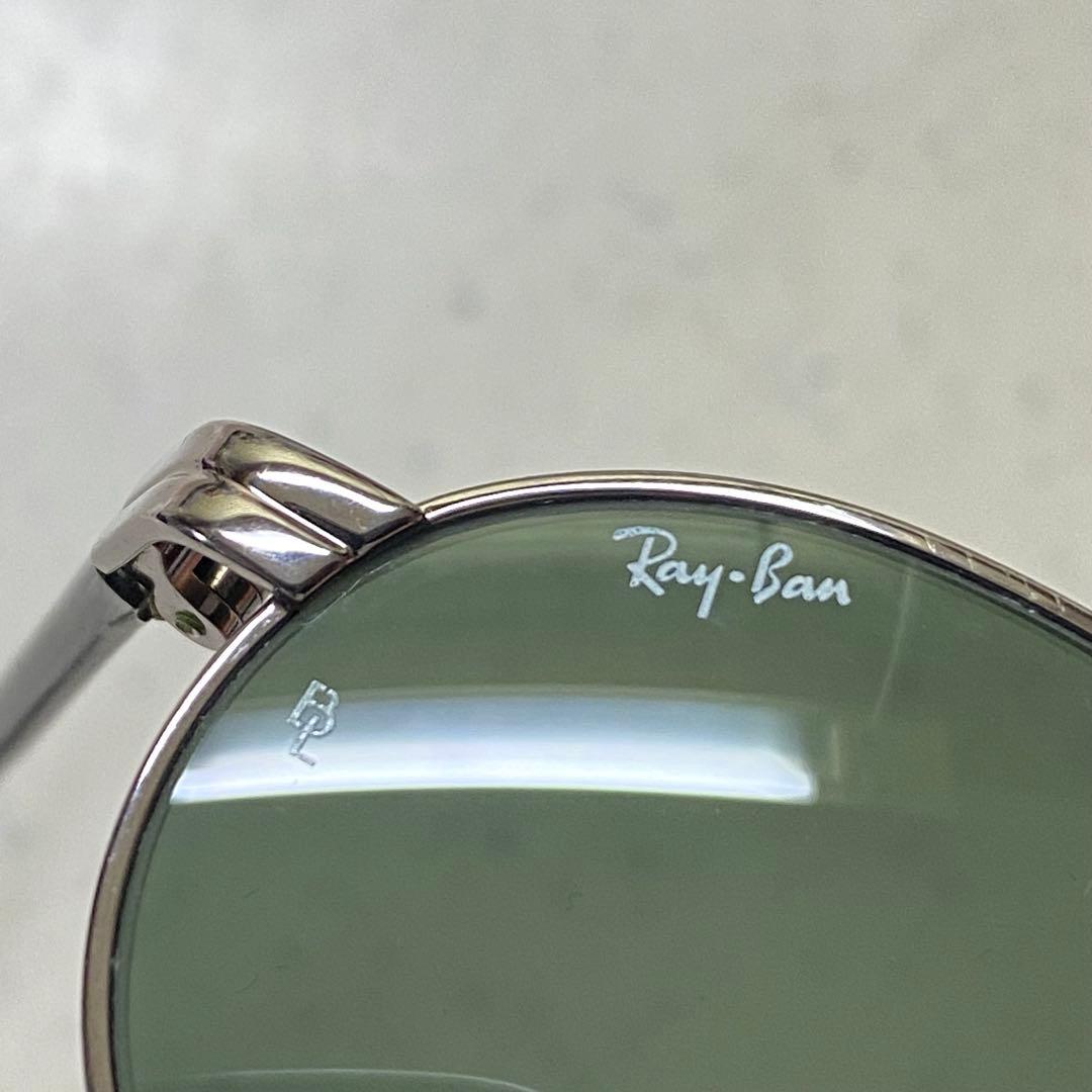 【B&L製Ray-Ban】ヴィンテージ オーバル 砂打ち フルリム