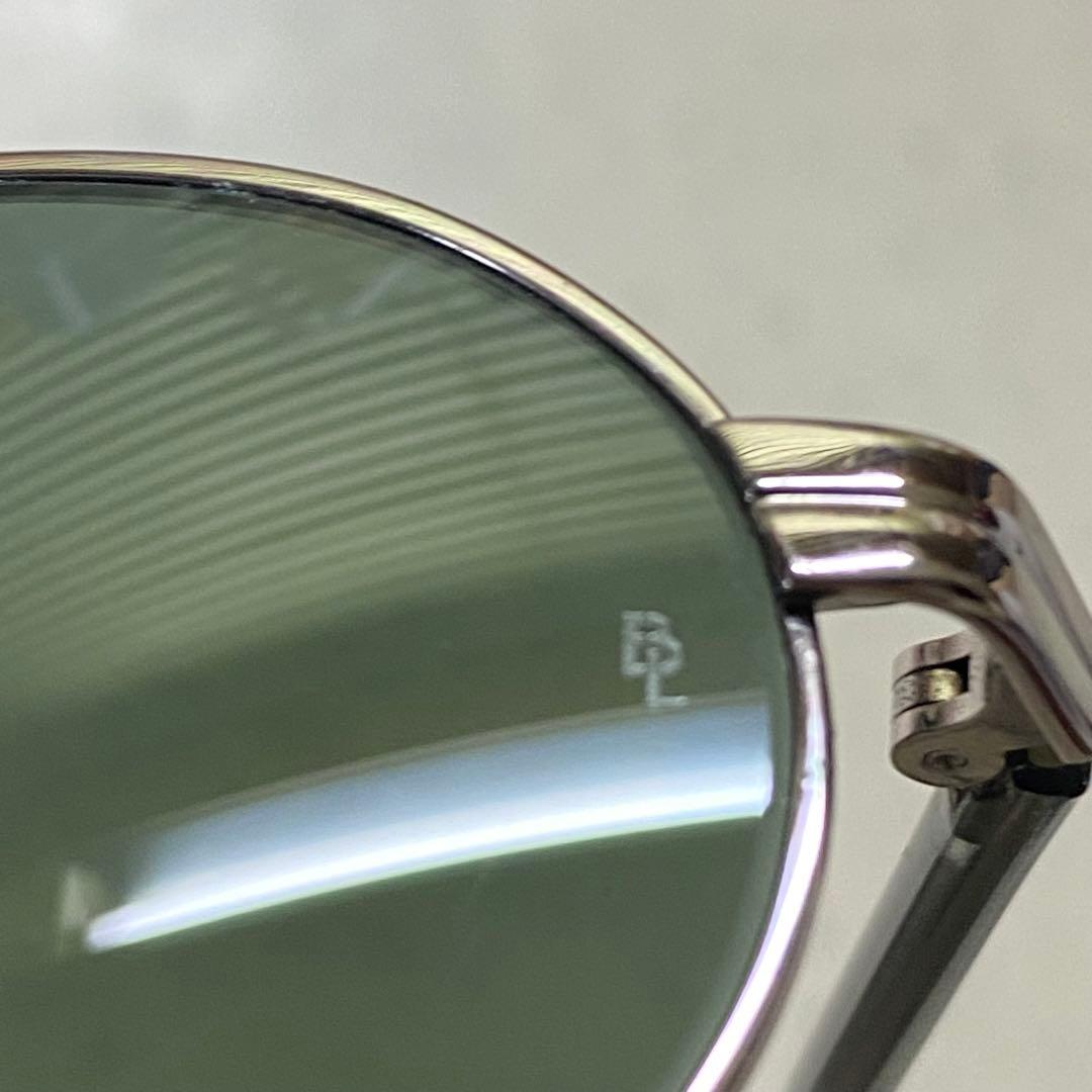 【B&L製Ray-Ban】ヴィンテージ オーバル 砂打ち フルリム