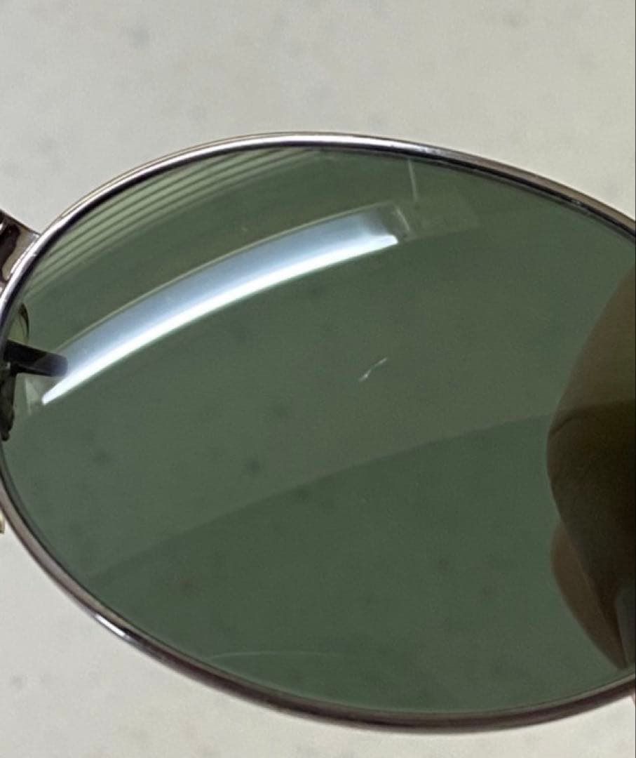 【B&L製Ray-Ban】ヴィンテージ オーバル 砂打ち フルリム