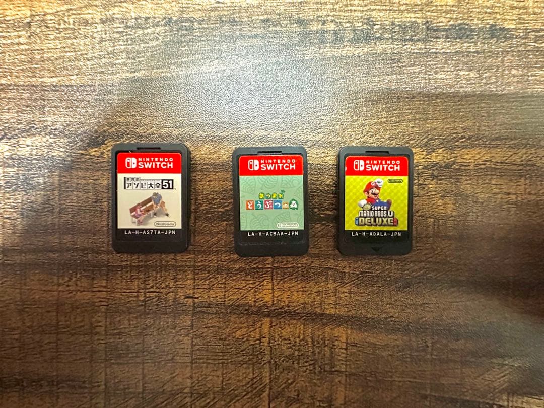 Nintendo Switch 赤/青 本体 +ソフト3本おまけ