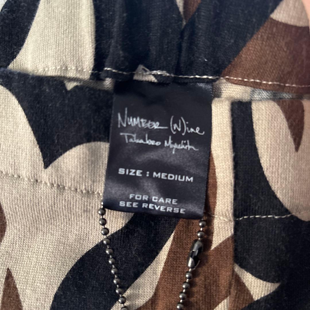 正規店購入　Number (N)ine トライバルカモ　スパッツM