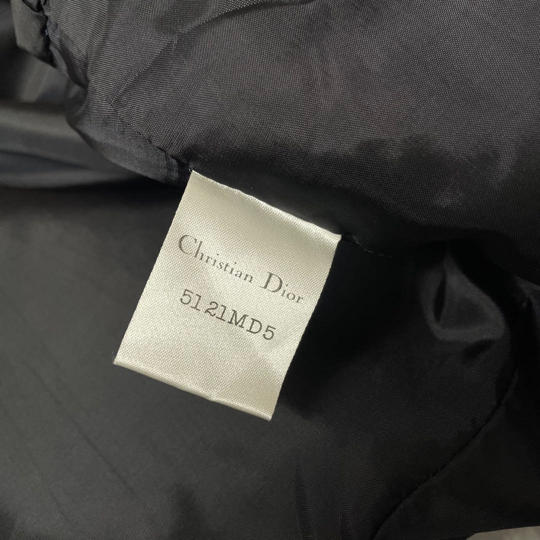 クリスチャンディオール ツイード チェック柄 ウール テーラード ジャケット