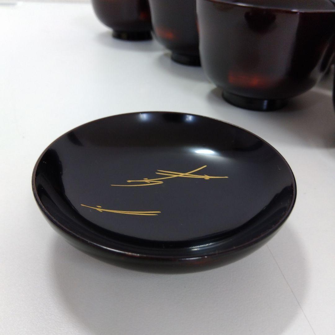 輪島塗　御吸物椀　10個セット　　　G86